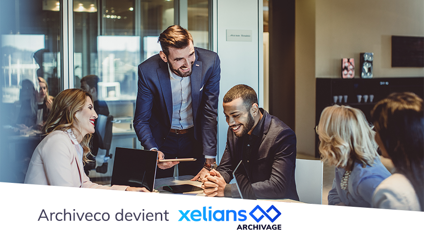 ARCHIVECO's tweet photo. Archiveco devient Xelians Archivage ! Pour plus d'infos➡️ https://t.co/eiwZlgqPf2 https://t.co/yjMtJX7DVx