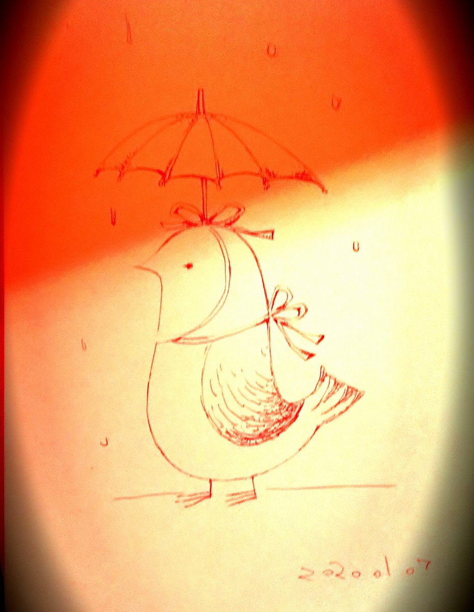 あめきらい ペン画 ペン画を流してペン画民を増やそう 写真加工 鳥 みつばぷれす ｲﾗｽﾄ ﾊﾝﾄﾞﾒｲﾄﾞのイラスト