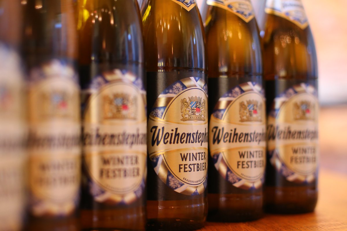 Endlich wird's langsam Winter - Zeit fürs Winterfestbier :) 
#weihenstephan #weihenstephaner #beer #beermenu
#beers #beeroclock