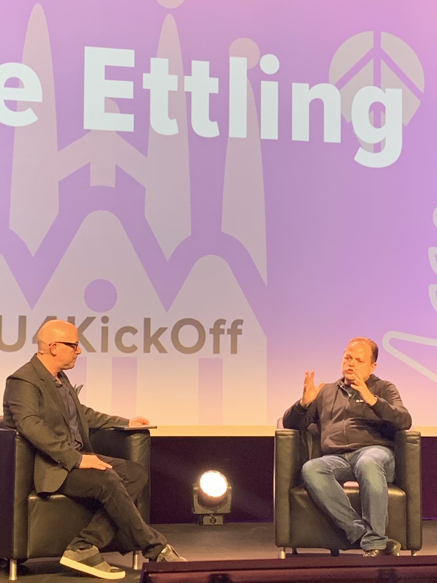 nickycox's tweet photo. The acoustic organ! It’s a start @mikeettling. Fantastic #U4KickOff @Unit4Global So much energy from this event. Bring on 2020! Let’s do this. https://t.co/hGeiXx0jk8