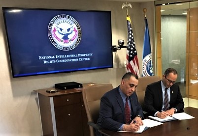 National IPR Center tweet media