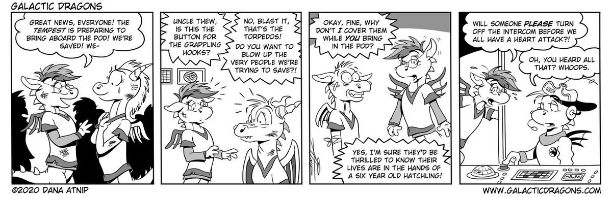 GalacticDragons's tweet image. In Good Hands, in the latest Galactic Dragons!
galacticdragons.com

#comics #webcomics #scifi #space #dragons #galacticdragons