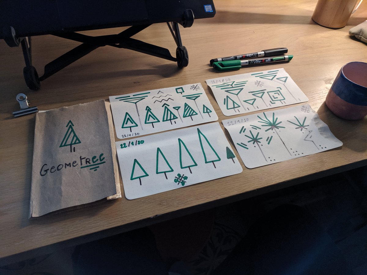 🌳📐 — Geometree

...filling the lack of green leaves on a winter day 🌬️☁️