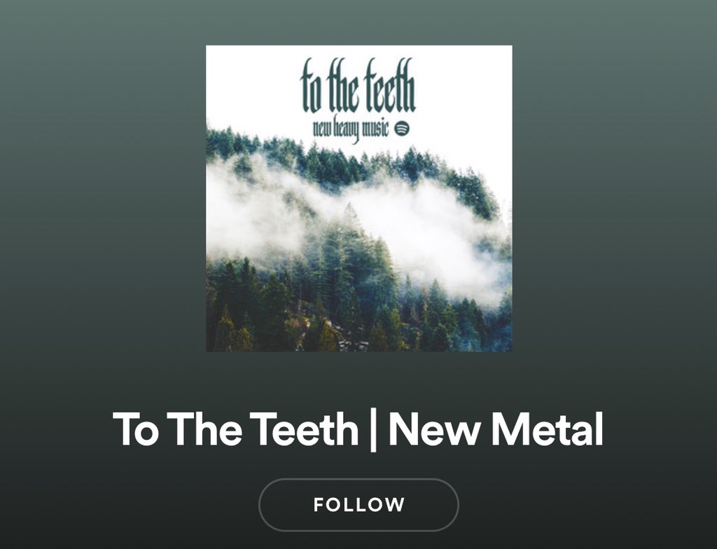 huntsmen_doom's tweet image. Thank you #ToTheTeeth for including us on their @spotify New Metal playlist. Check out ‘Ride Out’ and many more amazing songs. 

open.spotify.com/user/pvdp/play…