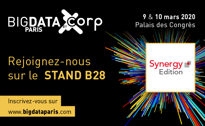 SynergyEdition's tweet photo. Retrouvez nous lors du salon du #BigData les 9 et 10 mars sur le Stand B28 pour échanger sur votre gouvernance de données avec nos experts, nos clients, ...
Le programme : https://t.co/L3b7Mh9tLs https://t.co/FqVUfwYDqs