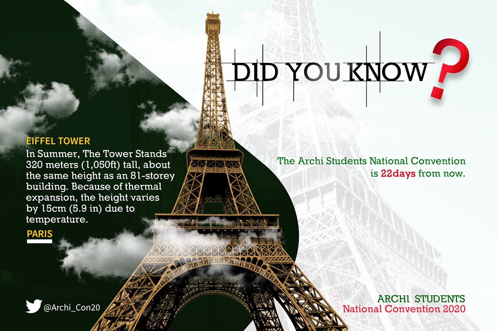 Archi_Con20's tweet photo. Did you know that the Archi Student Conference in ABU Zaria is the only Maiden Architecture Students program that bring together All schools of Architecture in Nigeria, and it is all about the students.
you don’t want to miss. @NIAPR_01 @ABU_Campus @Jhabeer_Abdul @dilli_abubakar https://t.co/TYiTGUoZah