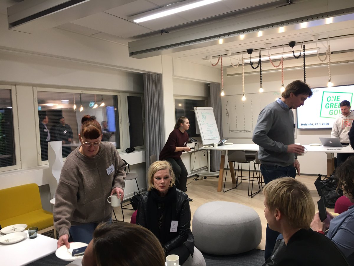 #onegreengov in helsinki kicking off soon. looking forward! #oneteamgovfi