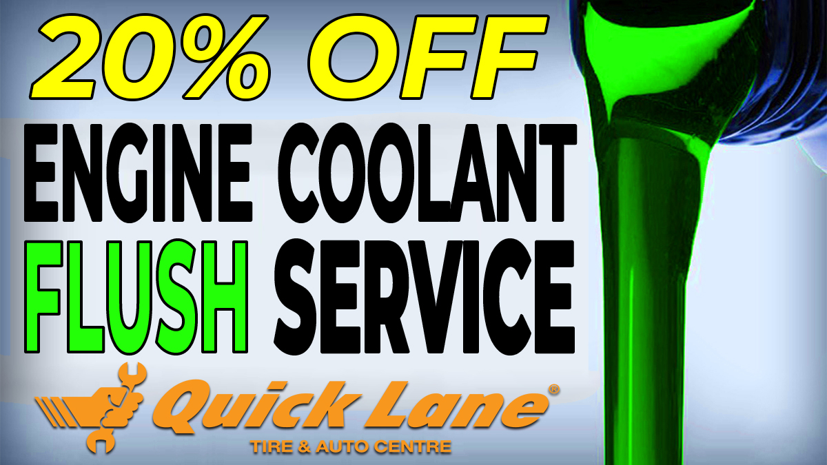 Why do you need an engine coolant flush?🚽 After 5yrs or 100,000kms the antifreeze breaks down &amp; it eats your engine block!😲 A flush stops premature damage. January take 20% off Coolant Flush at Quick Lane!
#Lethbridge #YQL #AutomotiveService #VehicleMaintenance #VehicleService