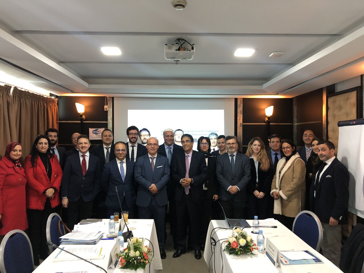 elcanobrussels's tweet photo. We are proudly attending the Second Foresight Exercise of our @NATO SPS Project on providing early warning scenarios for #2030 in NATO’s southern neighbourhood. 

🇲🇦 Big thanks to our partner #CMES and host @SMOUFTI23 for this excellent setting and fruitful discussion! 👏 https://t.co/imaokwgVb2
