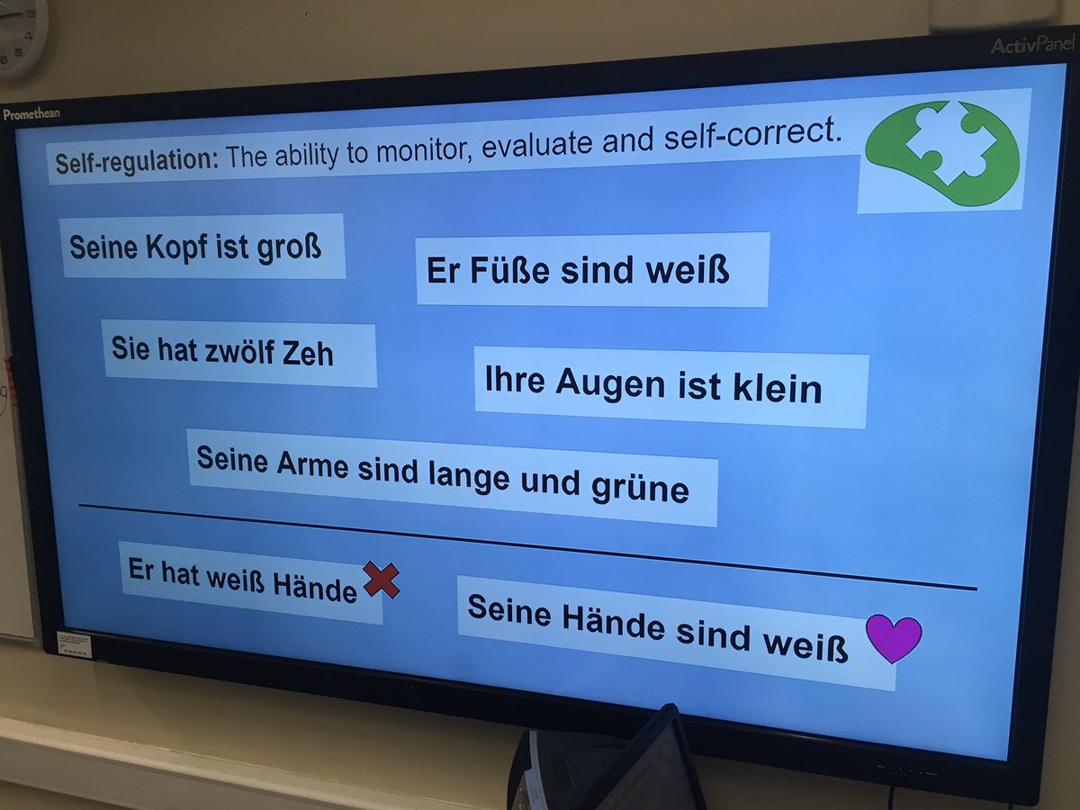 Tormead_Germ's tweet photo. Self-regulation has been so useful in MFL: the girls are aware of the importance of assessing their work for accuracy and value the importance of redrafting in the pursuit of excellent work. @HPLedu #HPLedu https://t.co/b9qqkQ0F7O