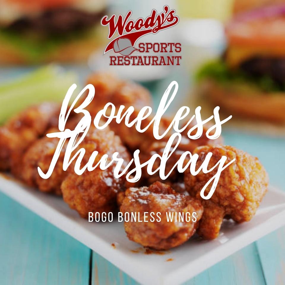 Stop by Woody's Sports Restaurant tomorrow, Jan. 23rd between 5:30-8:30 for Boneless Thursday and Lobo Golf Booster Spirit Night! Mention LEHS Athletics or Lobo Golf when you order and Woody's will donate 15% to support our Golfers! Please share and spread the word!