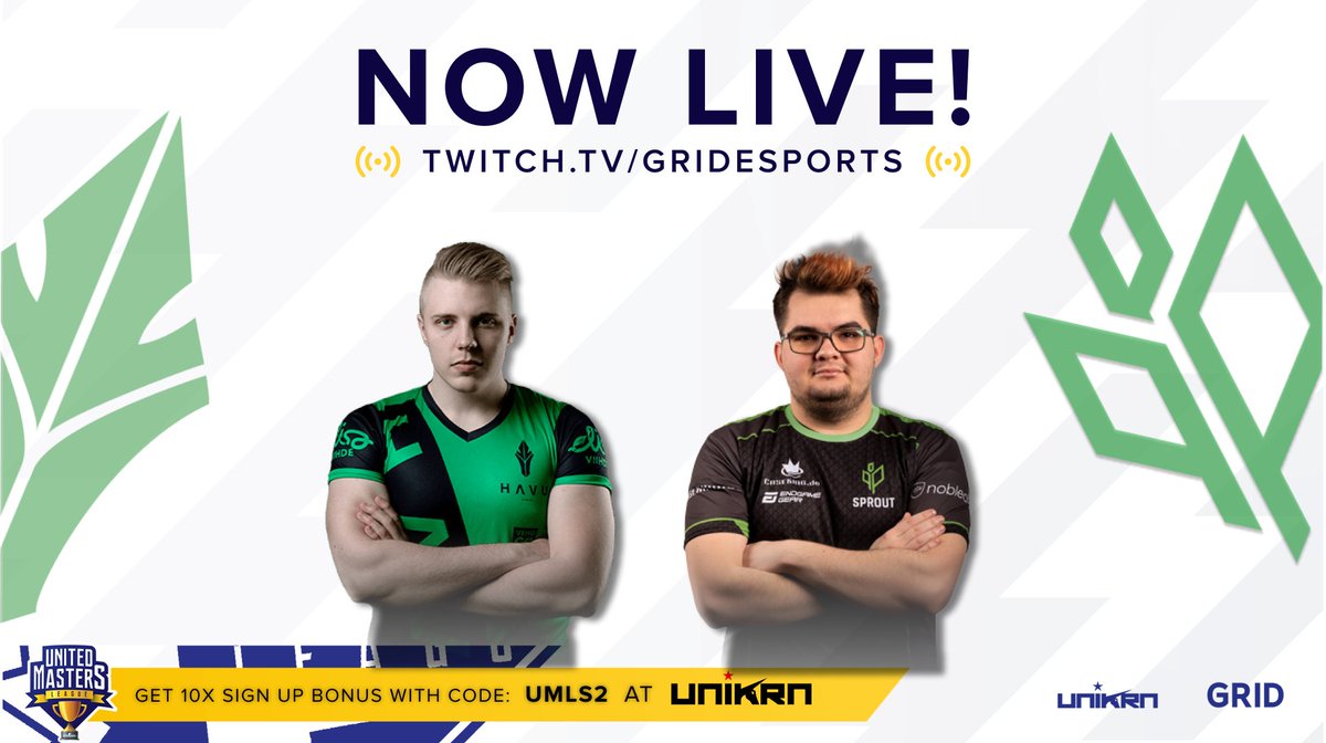 #UML Season 2 is in its final stages, and the match today will decide who will be the first contender for the grand prize.

Tune in on the match between <a href="/HAVUgaming/">HAVU</a> and <a href="/sproutGG/">Sprout</a> right now, at uml.grid.gg/watch

#CSGO
