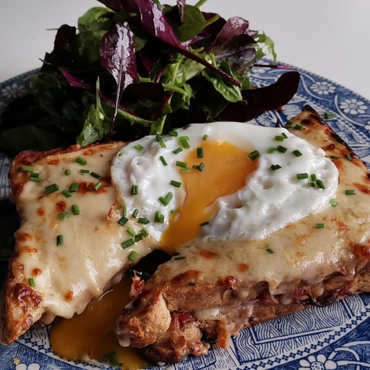 finecheesebath's tweet photo. NEW opening hours! Pop in for your morning coffee and breakfast fit for a champ! 

Our Croque Madame is made with @walovonmuhlenen Guryere AOC Extra Mature, topped with a perfect fried egg... 🤤 https://t.co/TmLi5rVVbC