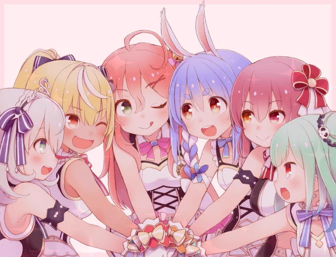 もうすぐ・・もうすぐみこちゃんパイセン直伝の右肘左肘ファンタジーがみれるんだにぇ・・✧*。( ・ω・ )

#miko_Art
#ぺこらーと
#絵クロマンサー 
#しらぬえ 
#ノエラート 
#マリンのお宝 