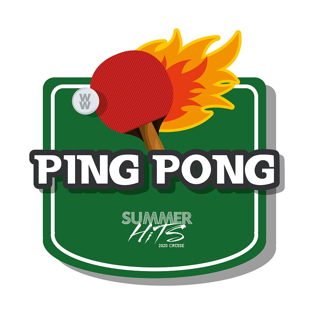 According to Weight Watchers, ping-pong is a bona fide, calorie-burning sport. Beginners can expect to burn between 200 and 350 calories per hour of play, &amp; advanced players can burn up to 500 calories per hour, depending on how active the match gets. #pingpong #summerhitscruise