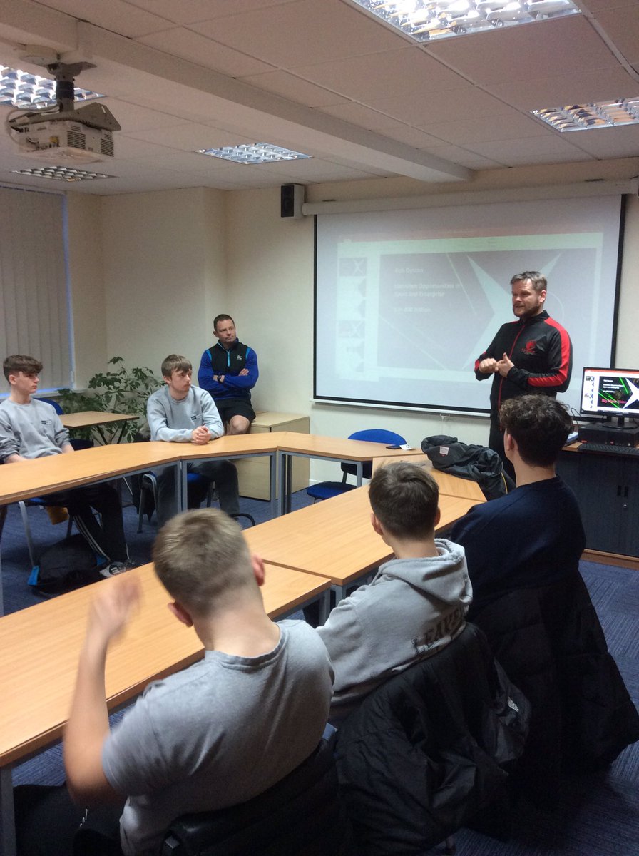 LHScardiff's tweet photo. Sports Xtra came in today to run a session with our Year 12 BTec Sport students https://t.co/1TOxTjR9zP