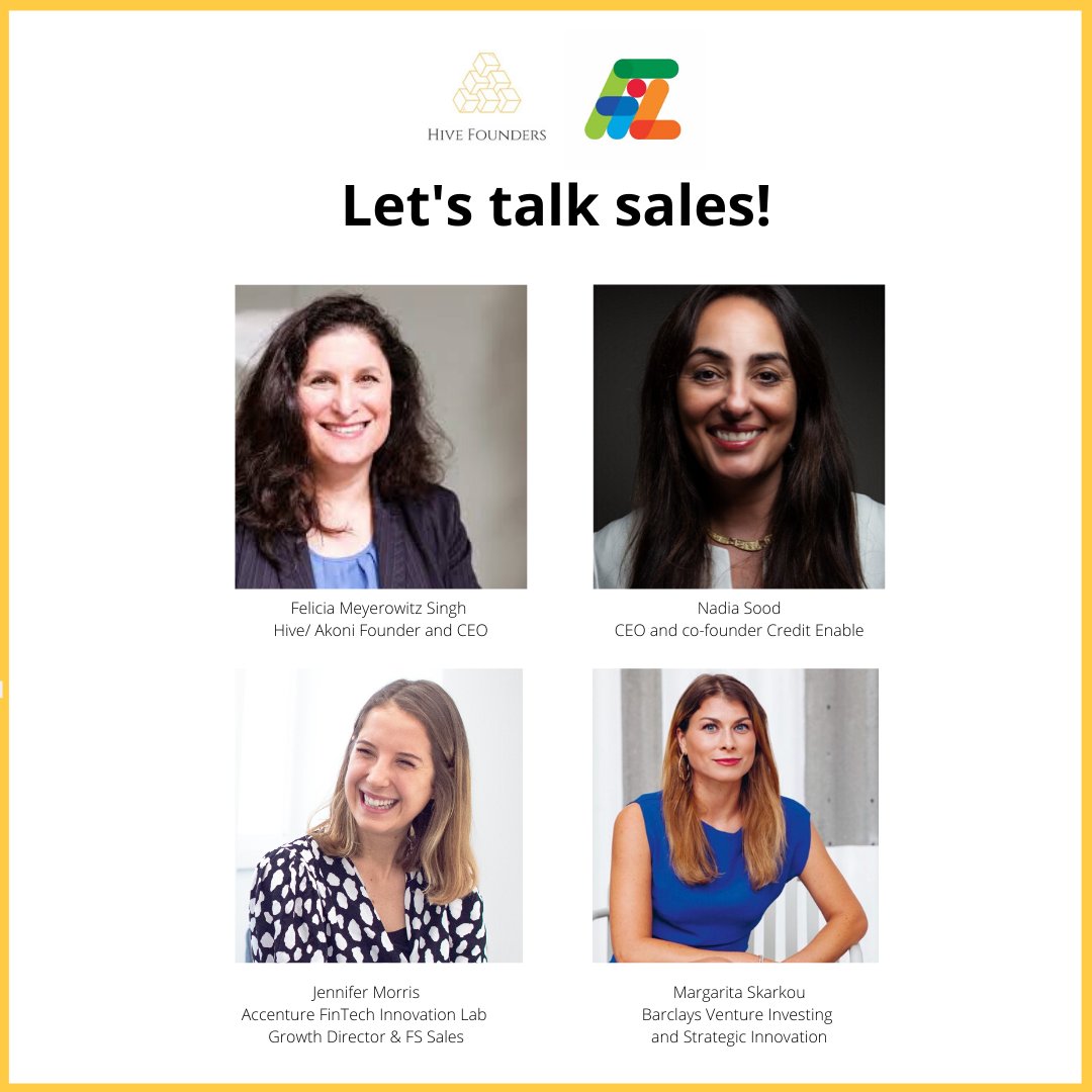 CreditEnable's tweet photo. Our CEO, @NadiaSood, will be representing @CreditEnable at the @Hive <> @Accenture "Let's Talk #Sales" event later this evening. Nadia  taking part in what is set to be a riveting panel; discussing "Selling to Financial Institutions", alongside some inspirational #womeninFinance. https://t.co/1R8JUuhMlN