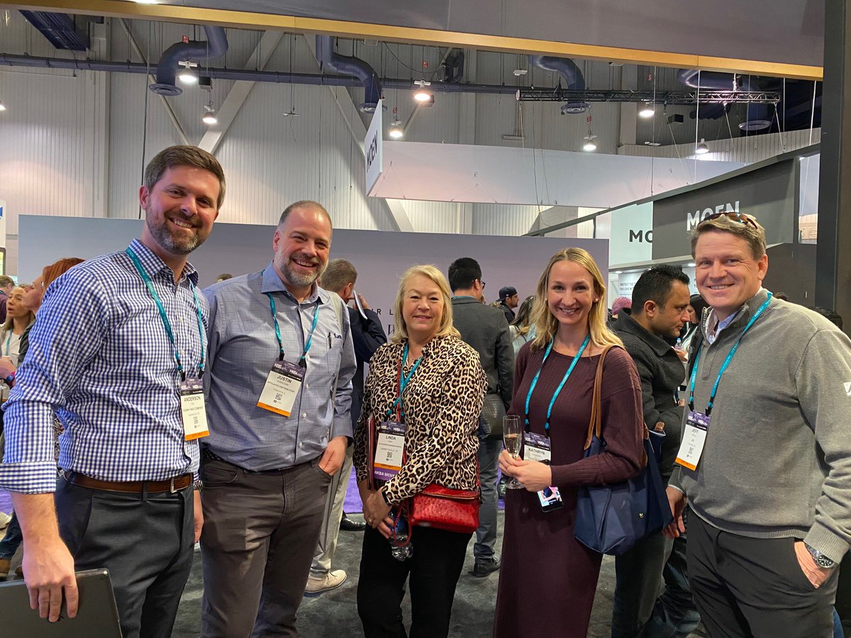Part of the fun of KBIS is that you never know what member’s you’ll run into.  Jeffrey, Justin and I ran into Anderson of Kenny Pipe and DBD’s board chair Katie Phoeling in the House of Rohl Booth #ADTogetherWeWin <a href="/lindahoff_adhq/">Linda Hoff</a> <a href="/HouseOfRohl/">House of Rohl</a> <a href="/First_Supply/">First Supply</a> <a href="/kennypipe/">Kenneth Piper</a> #KBIS2020