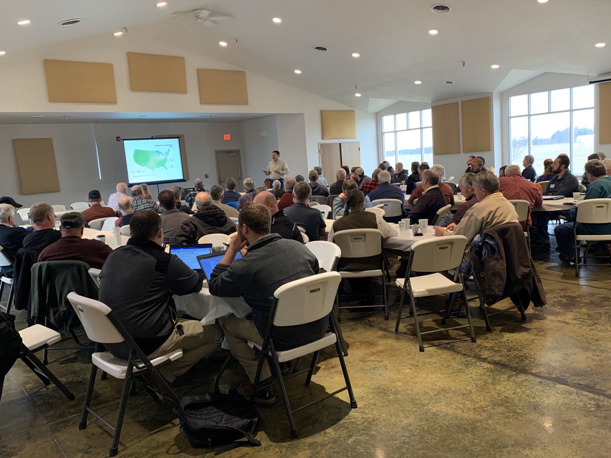 INAgNutrients's tweet photo. Excited to be with a great crowd talking #4R nutrient management with @purdue_soil @ALGLLabs and others. Thanks to Clinton, Howard &amp; Tipton @IASWCD, @PurdueExtension and @CCSI_IN for organizing! https://t.co/w7VYcPCF9h