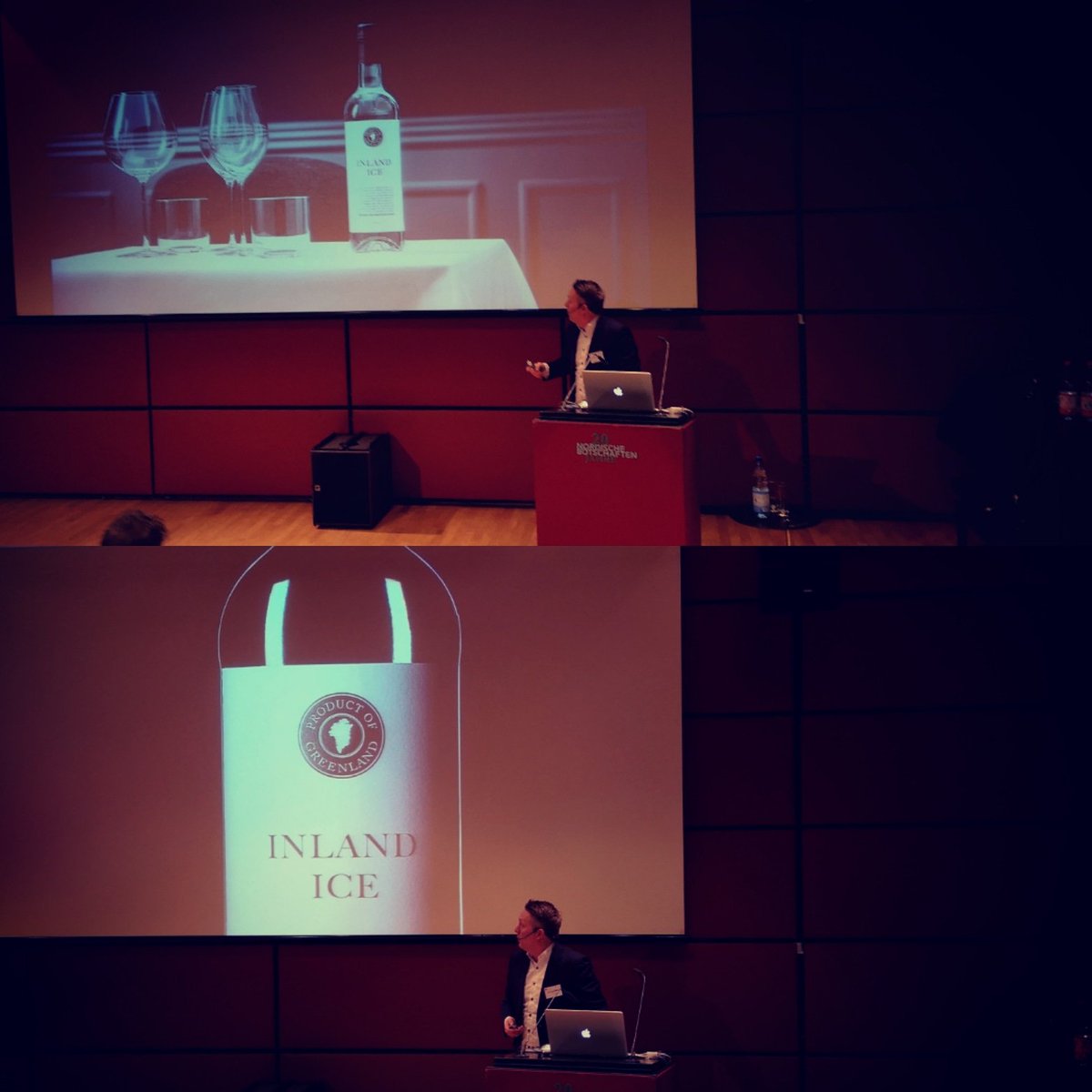 Invited by the Greenlandic Minister of Industry, Energy and Research to speak - at "Greenland Day" at the Royal Danish Embassy in Berlin - about our pioneering water project. A day of interesting talks and new acquaintances from around the world. #greenland #arctic #premiumwater