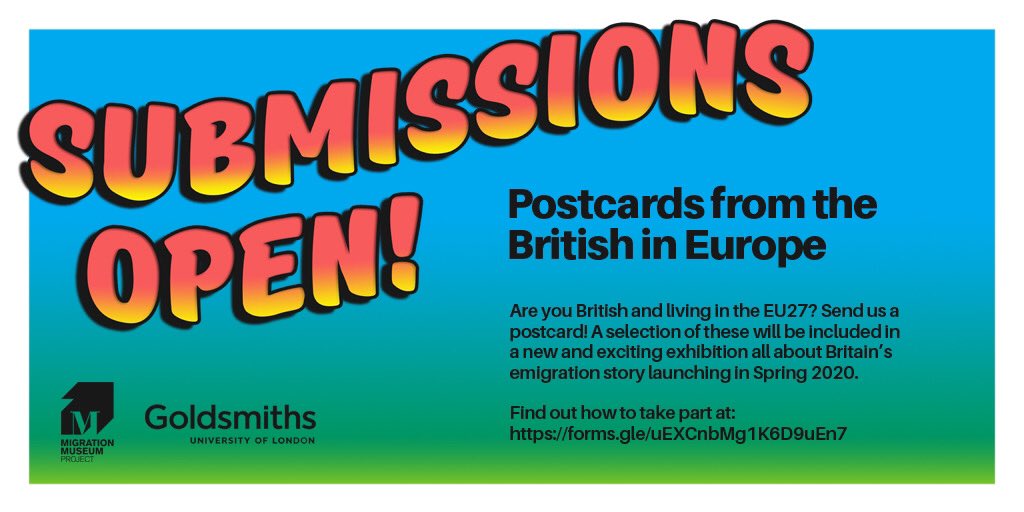 YoungEUVoices's tweet photo. Are you #British and living in the #EU27? Join in the โPostcards from #BritishInEuโ Deadline 31st of Jan! https://t.co/QUs9PIKekP
