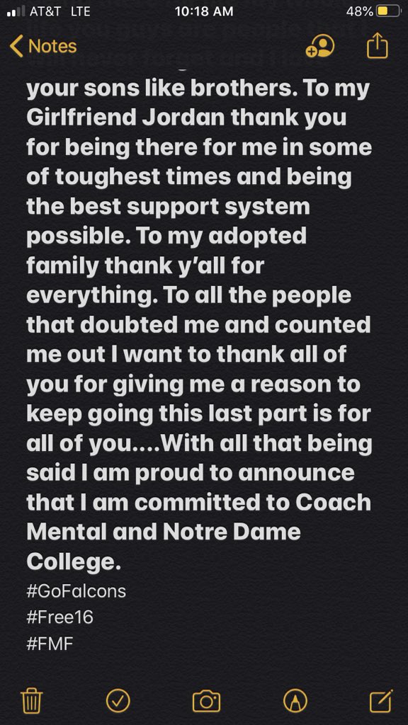 Committed thank you god ❤️ <a href="/mmental7/">Mickey Mental</a> <a href="/NDCFB/">Notre Dame College Football</a>