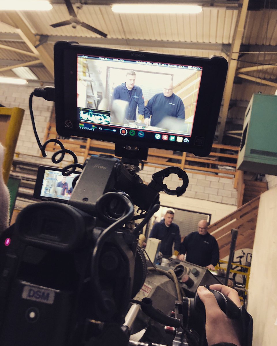we_are_magenta's tweet photo. We’re on set for Day 2 of our video shoot with Customised Sheet Metal today!
#videoproduction #sonyfs5 #atomosshogun #shaperig https://t.co/5y6ii5aSUS
