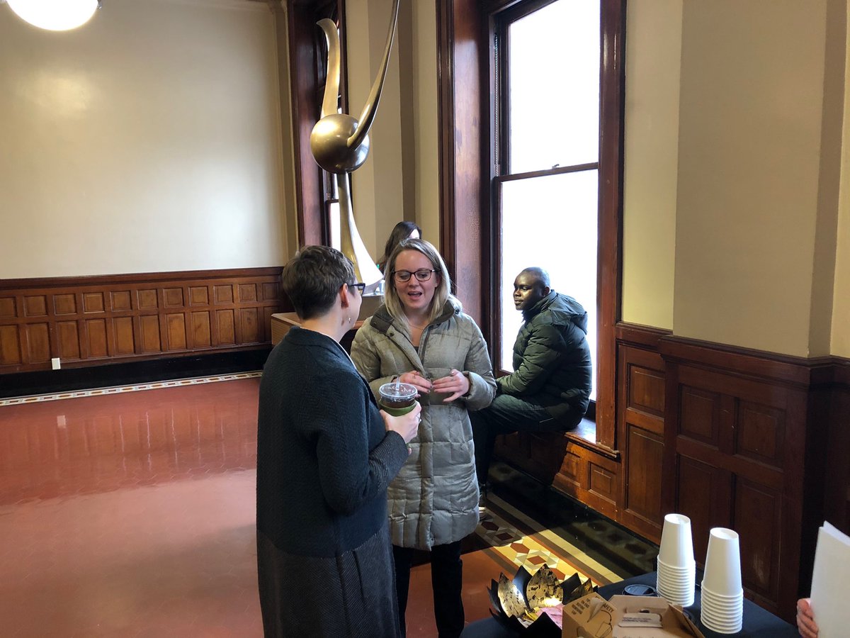 Mizzou's tweet photo. It’s not to late to join @MizGetInvolved and other graduate students on the second floor of Jesse Hall for the Graduate School Donuts with the Deans! 🍩🐯 #MIZGetInvolved https://t.co/0qPdzxlanb