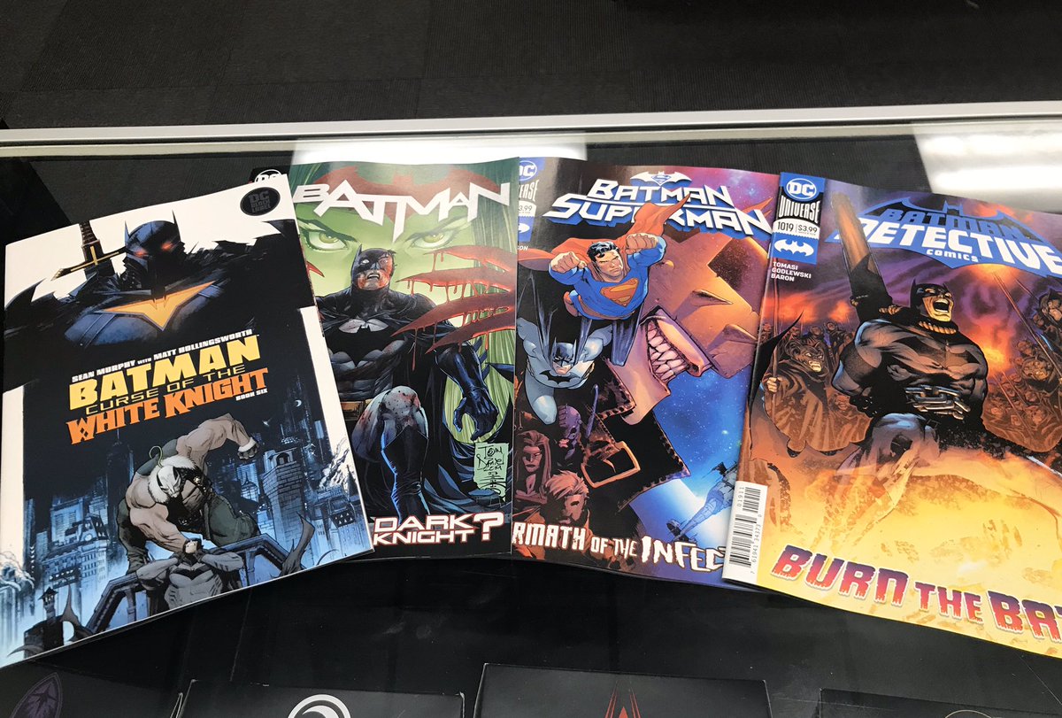 InnerGeekComics's tweet photo. It’s #NCBD and there’s a bunch of great books out! Visit your #LCS and pick up your favorite comic! #comics #marvel #DC #gotg #wonderwoman #batman https://t.co/e9mjbOWarR