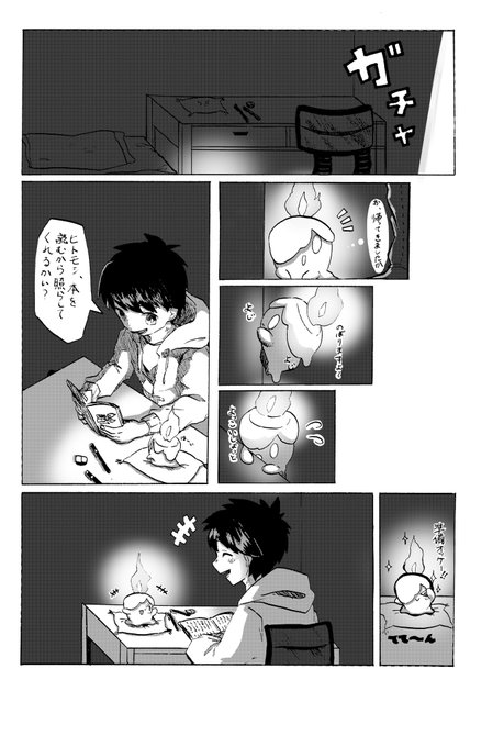 #ポケモンと生活
ヒトモシに照らしてほしい 