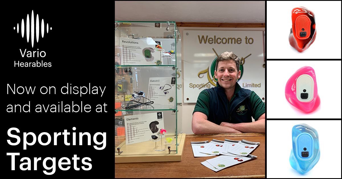 Head over to <a href="/SportingTargets/">Sporting Targets Ltd</a> to discover the Vario range. You can check out our plugs, get your ear impressions taken and place an order with the Sporting Targets team
