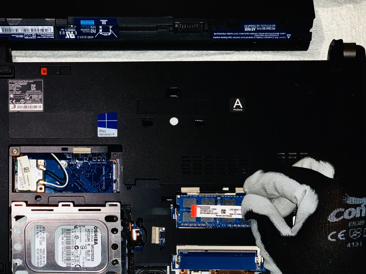 NCR_NYC's tweet photo. Hard Drive and Memory RAM installed on an #AcerTravelmate P633 Series with a Clean-Installation of #MicrosoftWindows10Pro and #MicrosoftOffice2019. #NCRNYC #NicksComputerRepairsNYC https://t.co/mxov0rr2pd