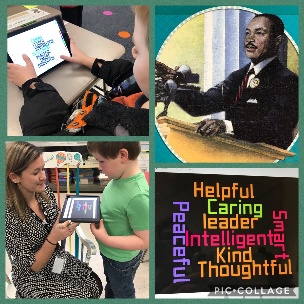 Celebrating the character traits of Dr. Martin Luther King using Word Cloud. Words to live by! <a href="/MPSPanthers/">Marlborough Public Schools</a> <a href="/Richer_Schoolma/">Raymond C. Richer</a>