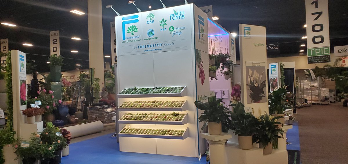 foremostcoinc's tweet photo. We're ready for the show! Stop by and see us at booth #1705! #TPIE #TPIE2020 https://t.co/uDRKxVJgat