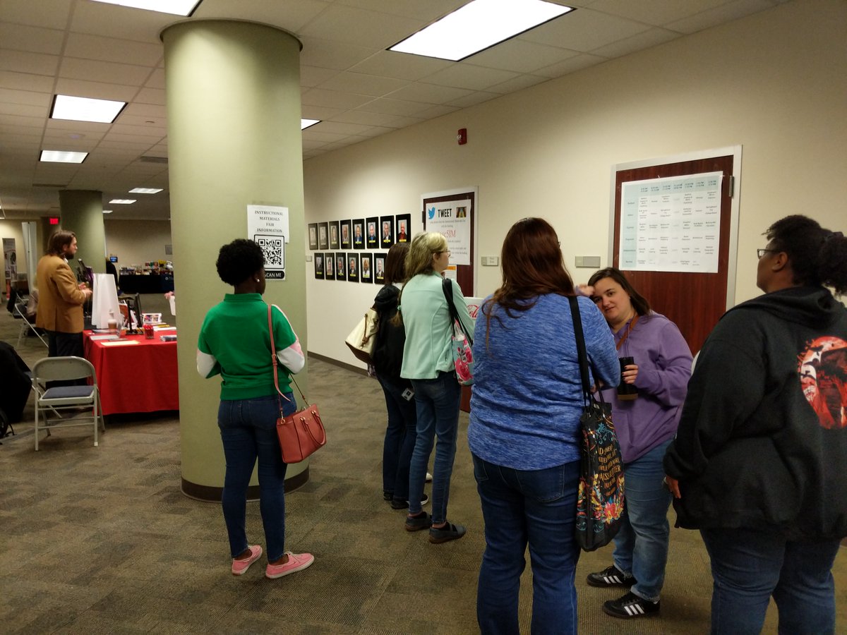 Region5ESC's tweet image. Local school staff is braving the harsh weather to find the best ELA materials for their schools at the 2020 Region 5 ESC Instructional Materials Fair. #ESC5IM
