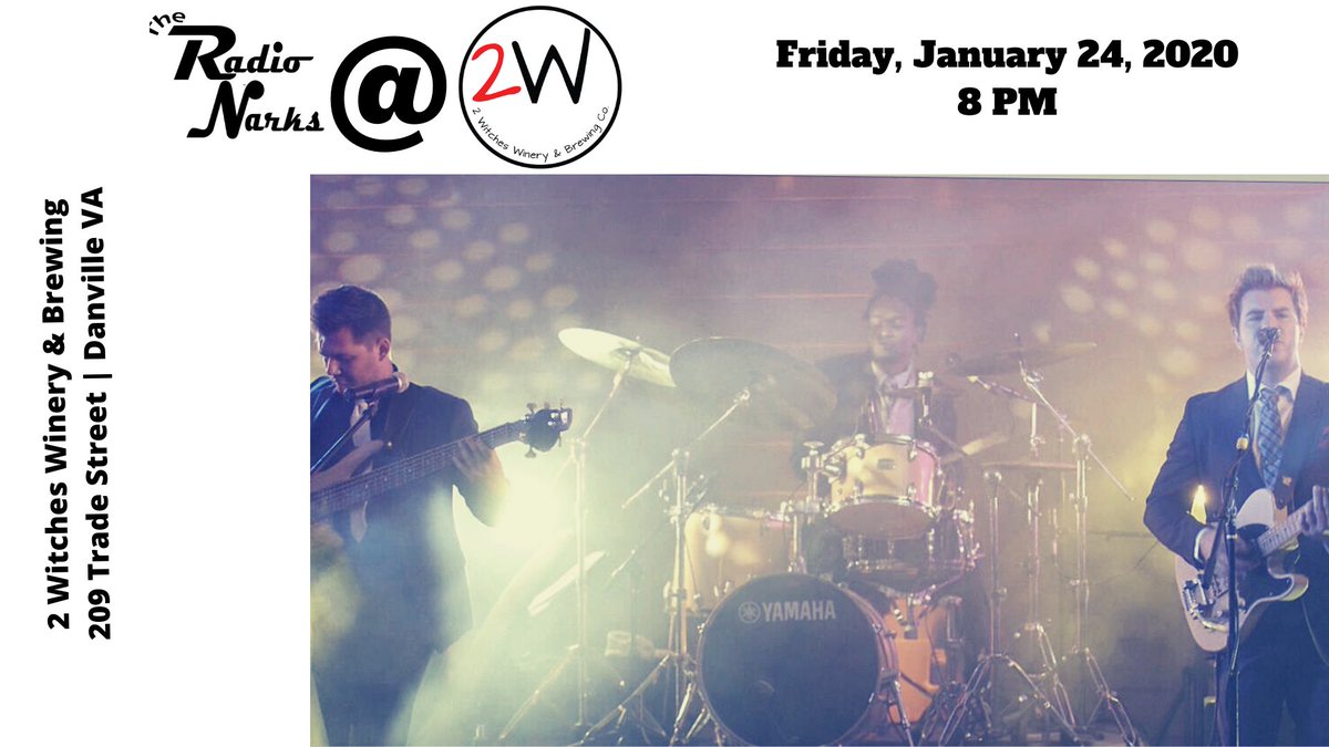 2witchesbrew's tweet photo. This Friday...The Radio Narks !! GREAT Live music !! https://t.co/naRRGYnUhy
