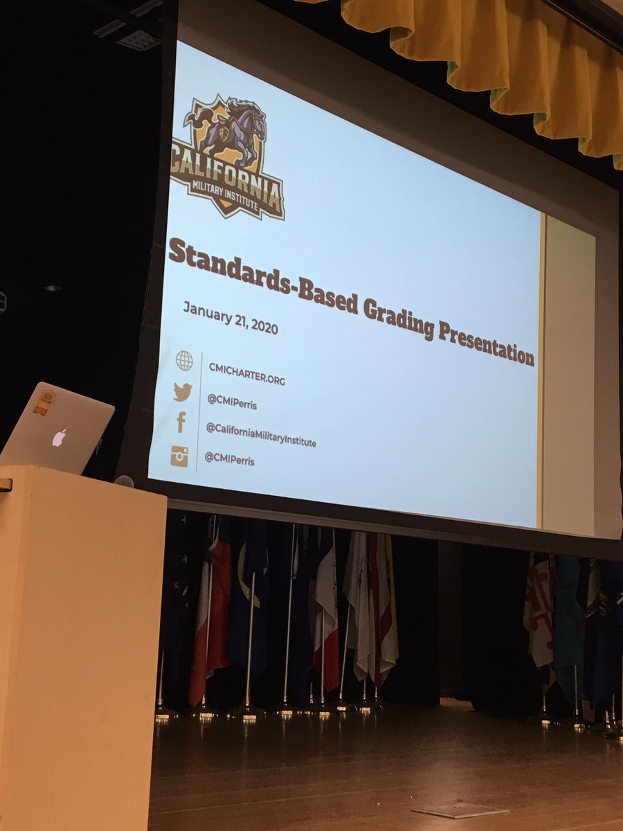 Had the wonderful opportunity to inform parents on Standards Based Grading last night. Looking forward to the continued growth. #sblchat
