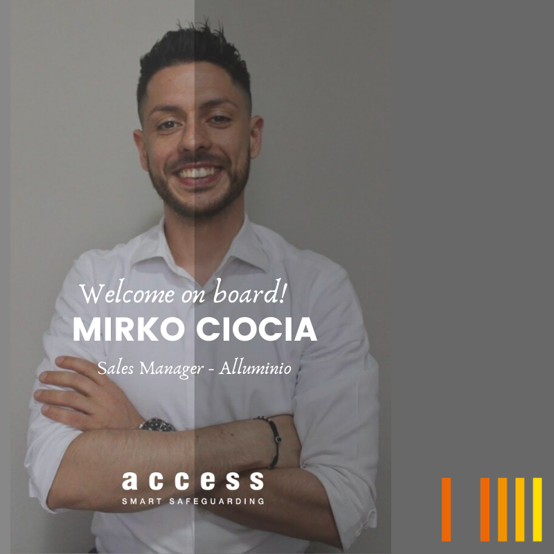 accessafety's tweet photo. News :
Mirko Ciocia is our new aluminium sales manager!

Welcome to the Access family, Mirko!👏 
Our team is glad to have you on board!
-
#machinesafety #machineguarding #smartsafeguarding #MaterialHandling #SafetyFirst #safetyguards #Dailyproject #BlueMonday https://t.co/ELbIu2FPnm