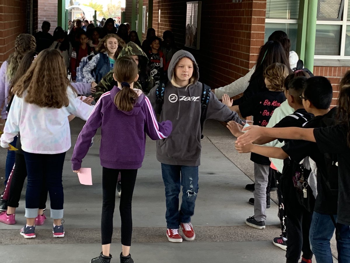 Another successful Kindness Club meeting volunteering packing swag bags for our local breast cancer charity and greeting our Vikings  <a href="/Village_Meadows/">DVUSD Village Meadows Elementary School</a>