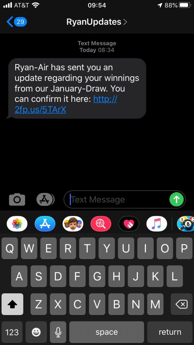 #Ryanair Another scam doing the rounds!