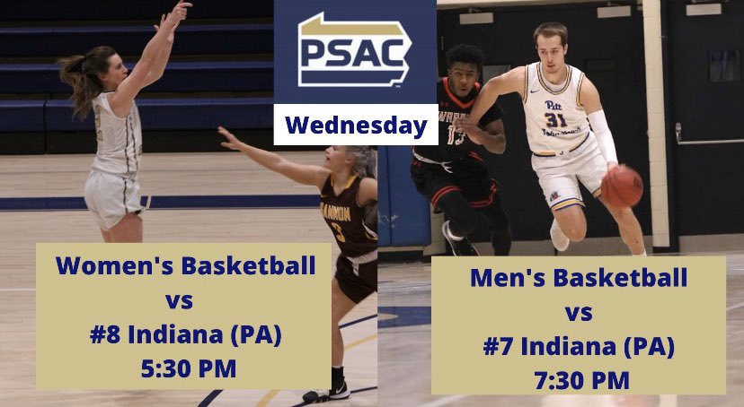 Men’s &amp; Women’s Basketball 
vs Indiana (PA)