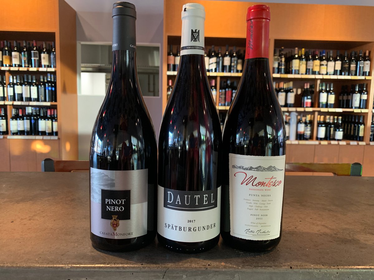 Escape from the cold weather today at Corkscrew for this Pinot Noir Flight! Wednesday, January 22nd $12 all day at both locations.