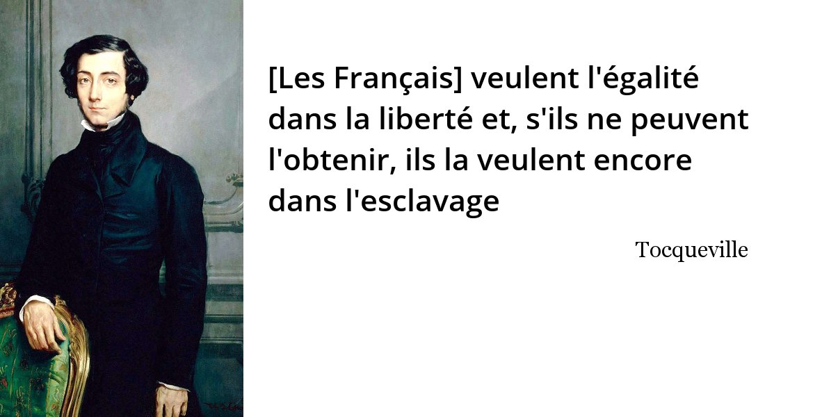 L Histoire En Citations 16avril 1859 Mort D Alexis De Tocqueville Sensible Aux Progres De L Egalite Il Pense Cependant Qu Il Peut Decouler De La Democratie Un Redoutable Danger Lequel