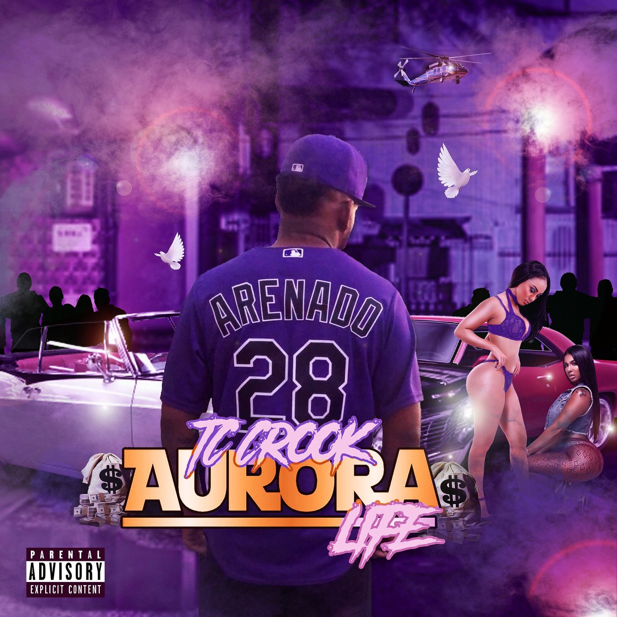 ItsCrookie's tweet photo. My first album #AuroraLife coming soon! #DKE #BassGang #Str8Chekn https://t.co/du6sMXvbOT