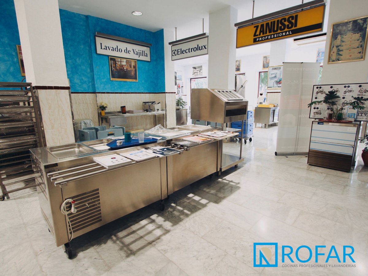 Rofar_SL's tweet photo. Rofar es una empresa familiar ubicada en #Malaga y especializada en montaje y mantenimiento de #cocinas profesionales y #lavanderías.

☑️ Maquinaria de hostelería
☑️ Maquinaria lavadería industrial
☑️ Frío Industrial

Más información https://t.co/grsdNzerju https://t.co/TA4Mw0oCYg