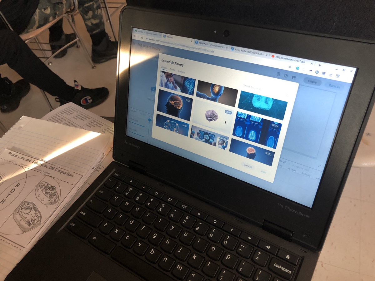 m_drez's tweet photo. It’s a great day for some PBL! Getting some words of advice and encouragement from @drlangraad &amp; @Digital_SD1 in using @WeVideo as a vehicle to drive our learning and curiosities. Thank you for the 🙌🏼support on behalf of our teachers and students! #edtechLSC https://t.co/dUmcXg7dEf