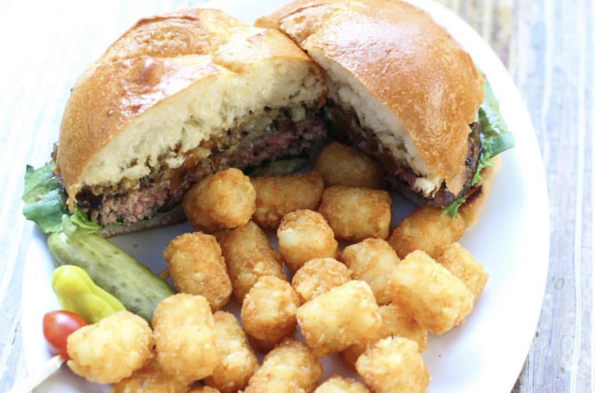 Can you go tot for tot with us? Indulge in a little burger bliss at Relish. Photo: @relishburgersea