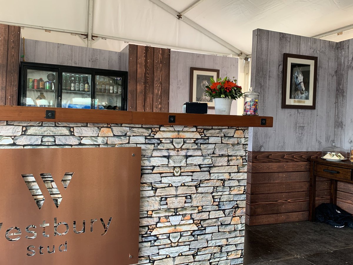 Inside the Westbury Marquee at Karaka 2020 - it’s nearly Showtime!  <a href="/WestburyStud/">Westbury Stud</a> <a href="/KarakaChat/">New Zealand Bloodstock</a> @TDNAusNZ