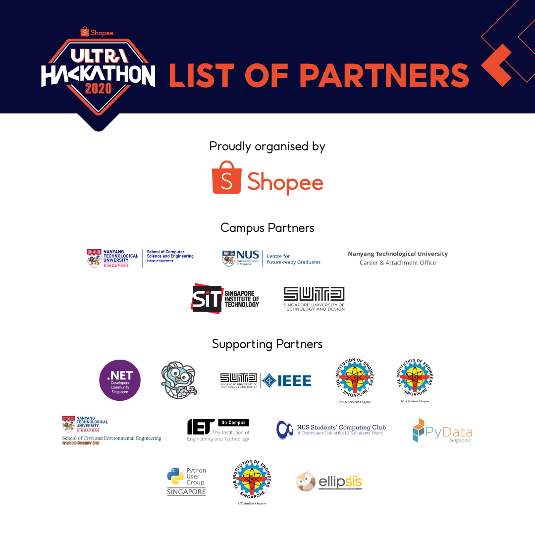 golangSG's tweet image. One challenge. 36 Hours. Over SGD $30,000 cash prizes to be won. Join the @shopeesg Ultra-Hackathon from 13 to 15 March.

Sign up by 14 February with a team of 2 to 4 members now! Register now at: careers.shopee.sg/ultrahackathon