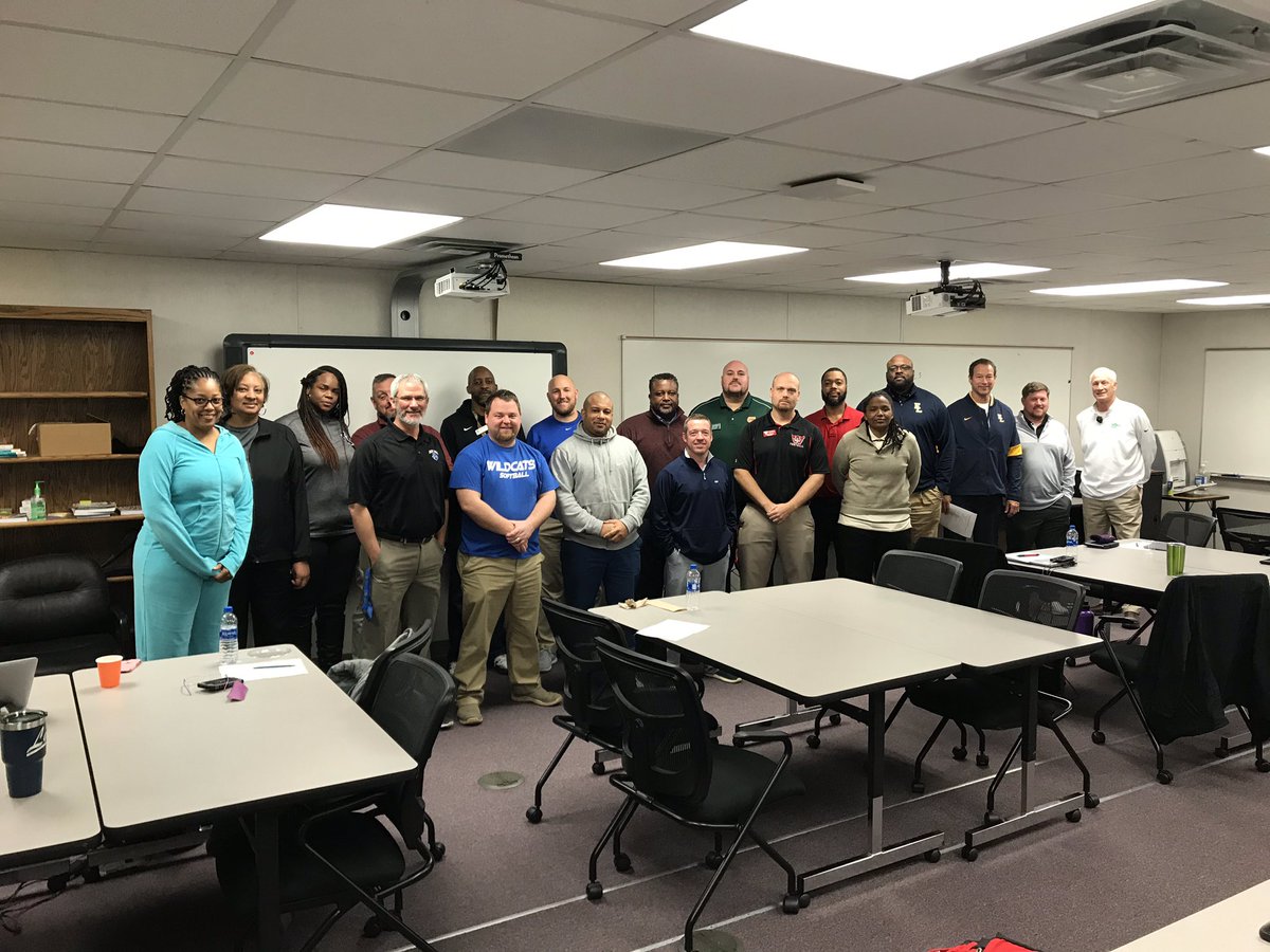 Curt_Miller30's tweet photo. Thank you again to Stephen Phillips and Dexter Wood for coming and sharing your knowledge today with our Aspiring AD Cohort! @NIAAA9100 @GADACOACHES @LearnInHenry @KirkShrum @GabeCrerie @OfficialGHSA @showingtheway @RichfieldRich @HenryCountyBOE https://t.co/sgzd6arfPL
